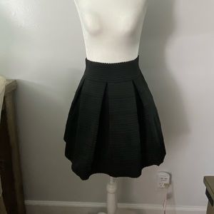 High Waist Fit & Flare Skirt